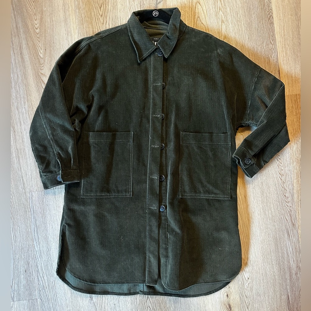 Corduroy Zara Shacket